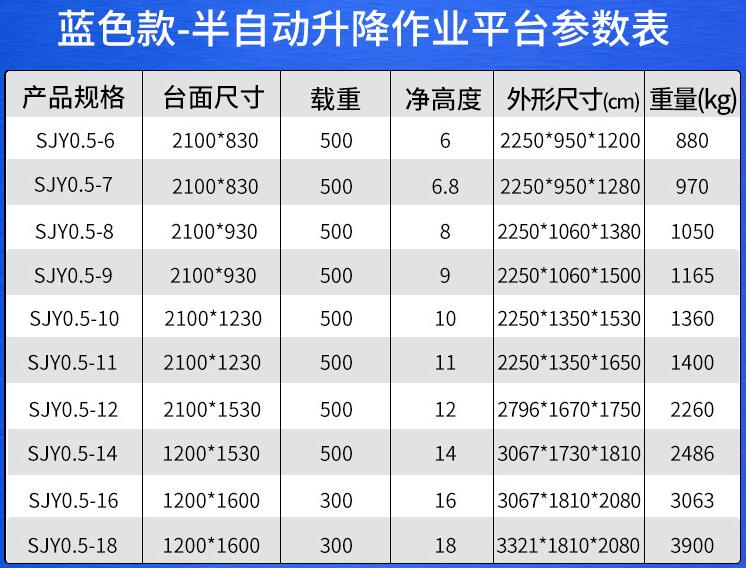 液压升降机